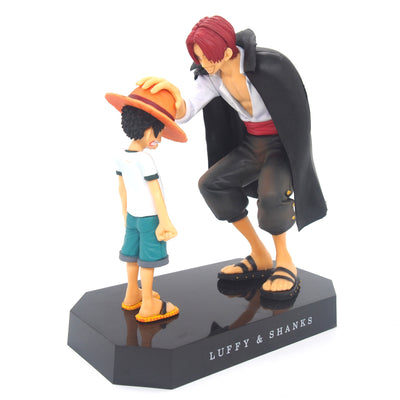 LUFFY AND SHANKS FIGURE PVC ONE PIECE