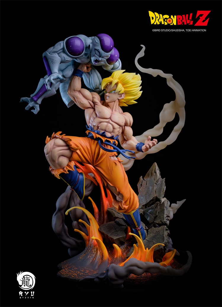 Action Figure Batalha Goku vs. Freeza Premium - Dragon Ball Z